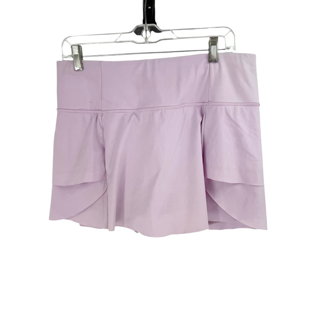 Athleta Momentum Tennis Skort Lavender Purple Built-In Shorts Athletic Skirt M - Picture 11 of 15